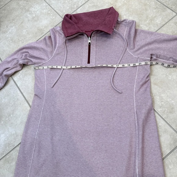 TOMMY BAHAMA Reversible Sun Fade Striped Pink Sweatshirt Dress Sz XL?Nautical - Picture 5 of 8